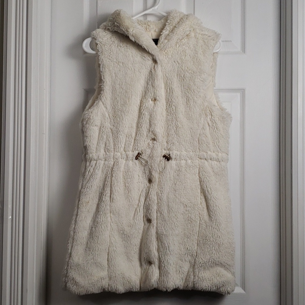 Sherpa hooded Vest